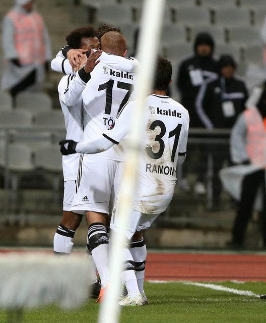 Beşiktaş - Kayseri Erciyesspor maçından kareler