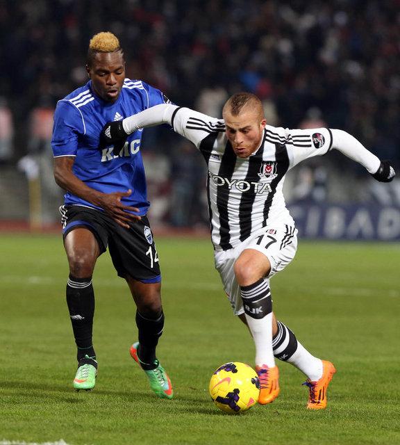 Beşiktaş - Kayseri Erciyesspor maçından kareler