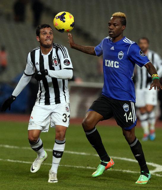 Beşiktaş - Kayseri Erciyesspor maçından kareler