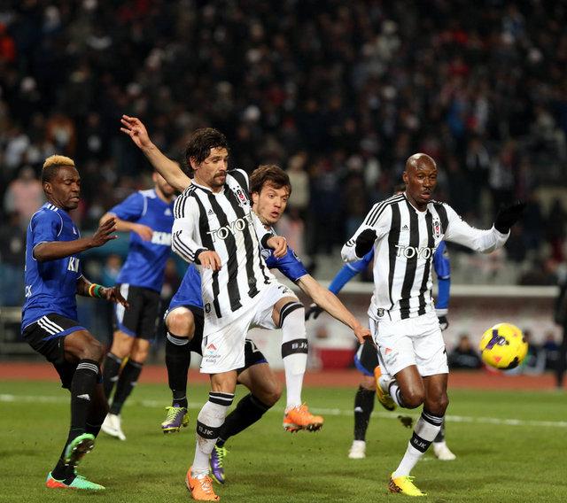 Beşiktaş - Kayseri Erciyesspor maçından kareler