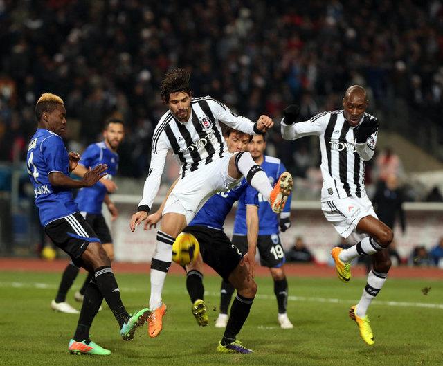 Beşiktaş - Kayseri Erciyesspor maçından kareler