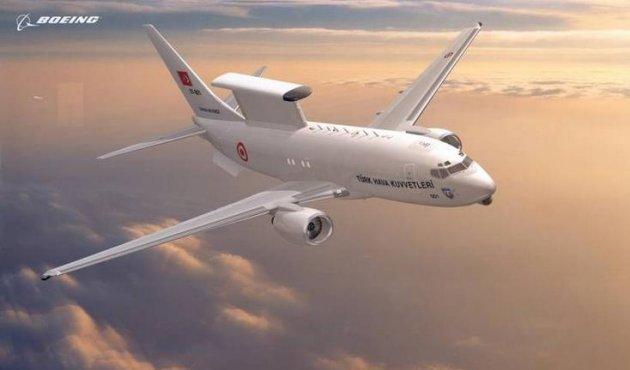 TSK'nın havadan ihbar ve kontrol uçağı Barış Kartalı