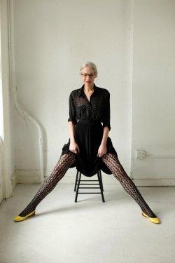 ABD'li 62 yaşındaki Jacky O'Shaughnessy iç çamaşırı modeli oldu