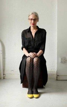 ABD'li 62 yaşındaki Jacky O'Shaughnessy iç çamaşırı modeli oldu