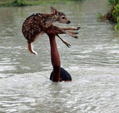 Bangladeşli Bilal'den insanlık dersi