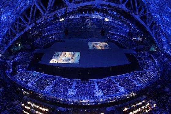 Soçi 2014 kış olimpiyatları açılış töreninden  görüntüler 