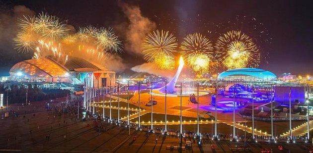 Soçi 2014 kış olimpiyatları açılış töreninden  görüntüler 