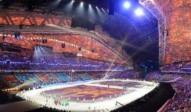 Soçi 2014 kış olimpiyatları açılış töreninden  görüntüler 