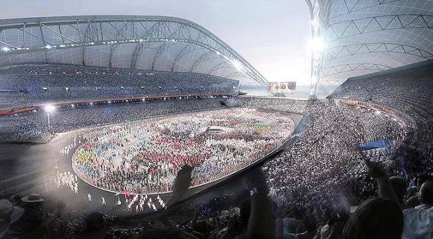 Soçi 2014 kış olimpiyatları açılış töreninden  görüntüler 