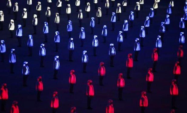 Soçi 2014 kış olimpiyatları açılış töreninden  görüntüler 