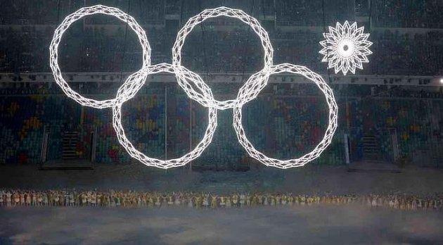 Soçi 2014 kış olimpiyatları açılış töreninden  görüntüler 