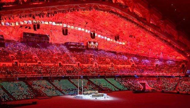 Soçi 2014 kış olimpiyatları açılış töreninden  görüntüler 