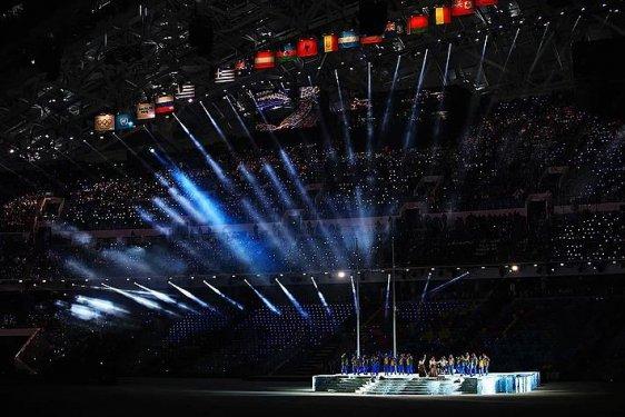 Soçi 2014 kış olimpiyatları açılış töreninden  görüntüler 
