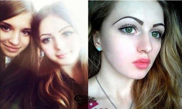 Valeria Lukyanova birçok erkeği kıskandıracak kaslara sahip