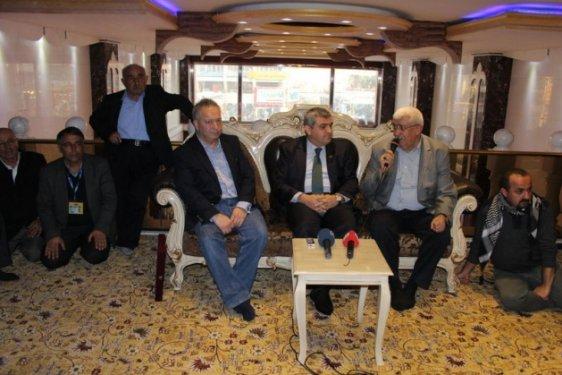 Alevi dedelerinin Kufe Mescidi ziyaretinden görüntüler