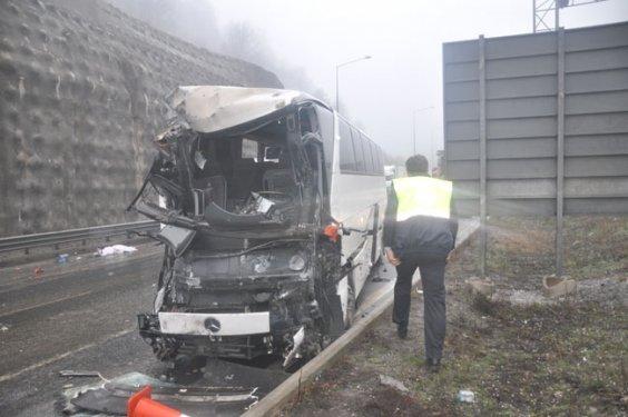 Bolu'da zincirleme kaza