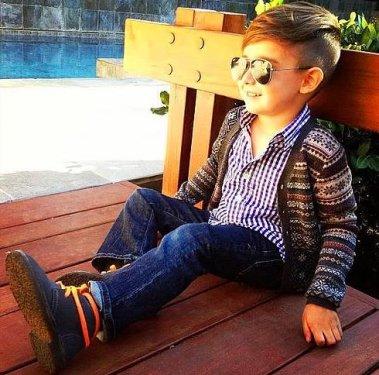 Dünyanın en şık çocuğu Alfonso Mateo