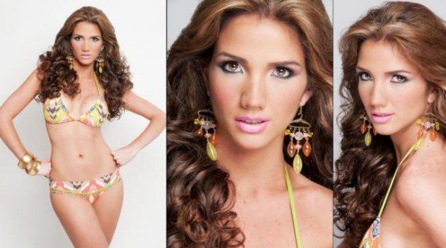 Venezuela'nın turizm güzeli Genesis Carmona'dan görüntüler