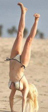 Courtney Stodden sahili birbirine kattı