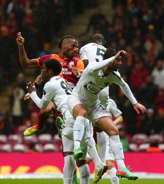 Galatasaray - Akhisar Belediyespor maçından kareler