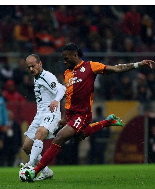 Galatasaray - Akhisar Belediyespor maçından kareler