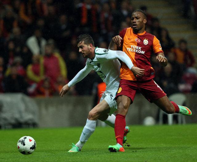 Galatasaray - Akhisar Belediyespor maçından kareler