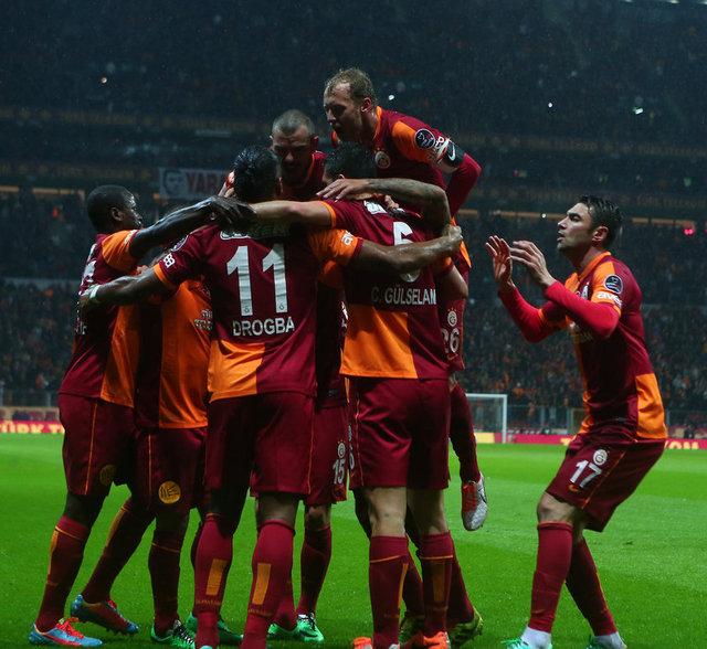 Galatasaray - Akhisar Belediyespor maçından kareler