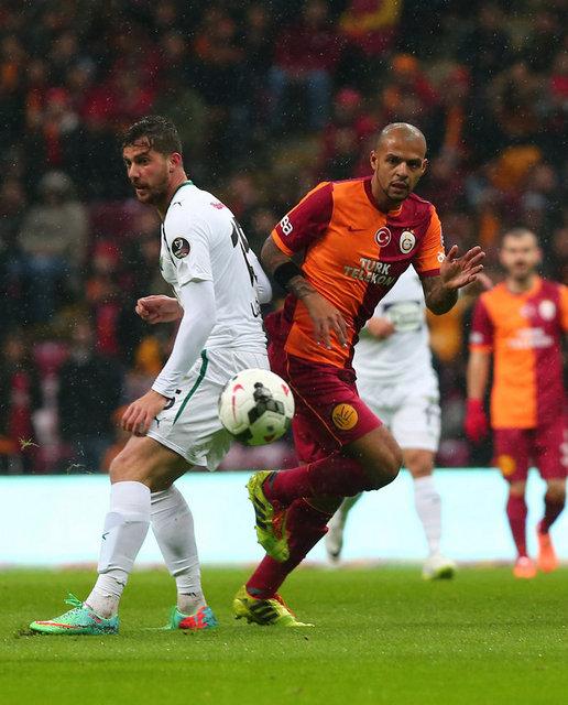 Galatasaray - Akhisar Belediyespor maçından kareler