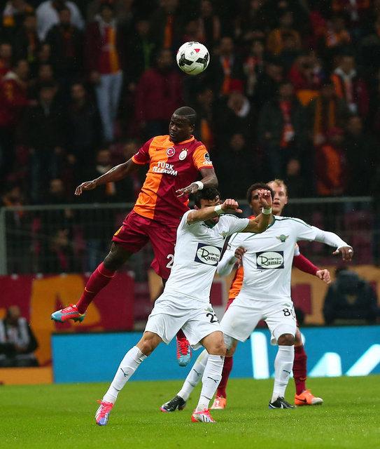 Galatasaray - Akhisar Belediyespor maçından kareler