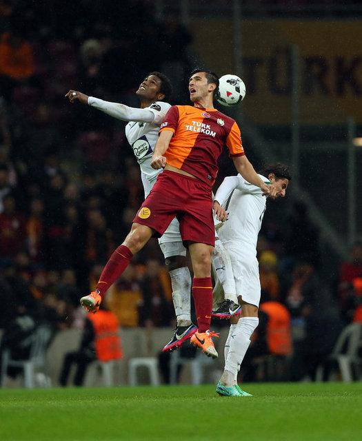 Galatasaray - Akhisar Belediyespor maçından kareler