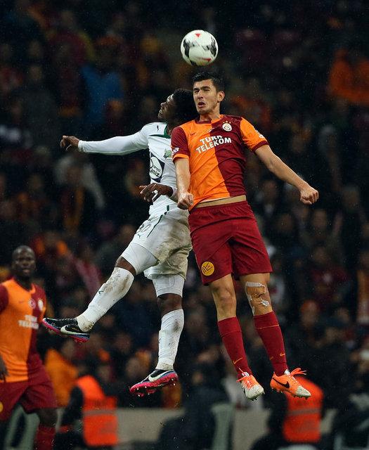 Galatasaray - Akhisar Belediyespor maçından kareler
