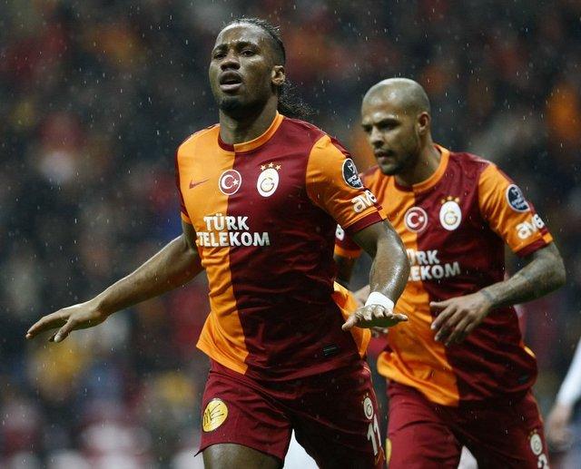 Galatasaray - Akhisar Belediyespor maçından kareler