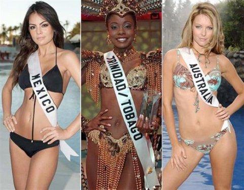 1950'lerden bu yana seçilen kainat güzelleri