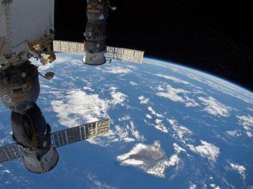 Uzaydan canlı yayın yapıldı