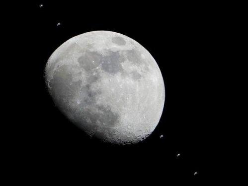 Uzaydan canlı yayın yapıldı