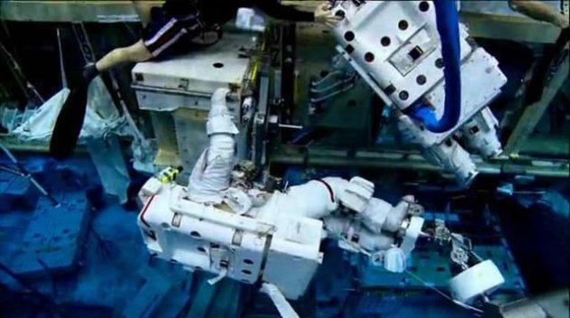 Uzaydan canlı yayın yapıldı