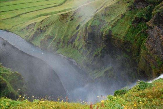 Skogafoss Şelalesi büyüleyici güzellikte - Resim 8