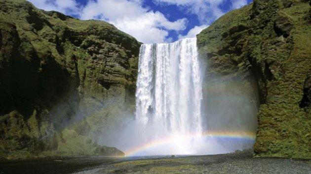 Skogafoss Şelalesi büyüleyici güzellikte - Resim 14