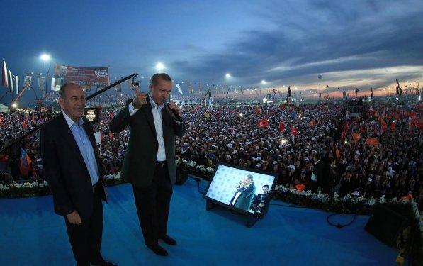 AK Parti'nin İstanbul mitingi