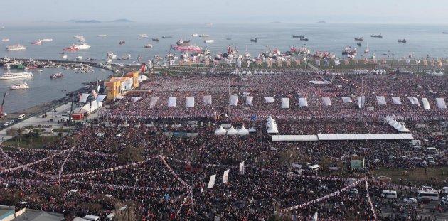 AK Parti'nin İstanbul mitingi
