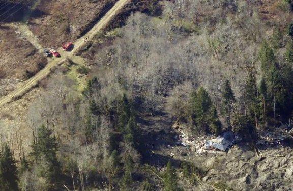 ABD'deki heyelandan görüntüler