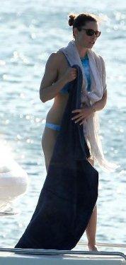 Justin Timberlake ve Jessica Biel tatilde