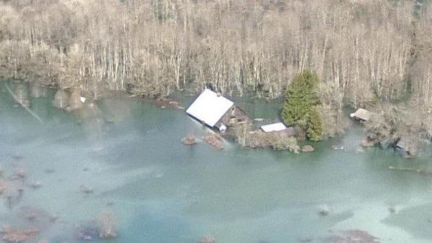 ABD'deki heyelandan görüntüler