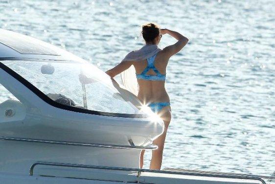 Justin Timberlake ve Jessica Biel tatilde