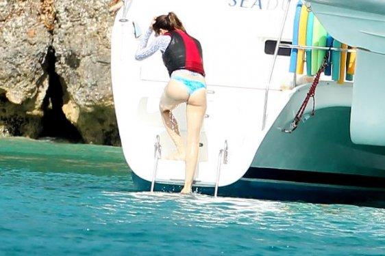 Justin Timberlake ve Jessica Biel tatilde