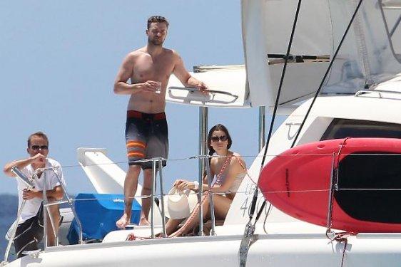 Justin Timberlake ve Jessica Biel tatilde