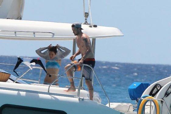 Justin Timberlake ve Jessica Biel tatilde