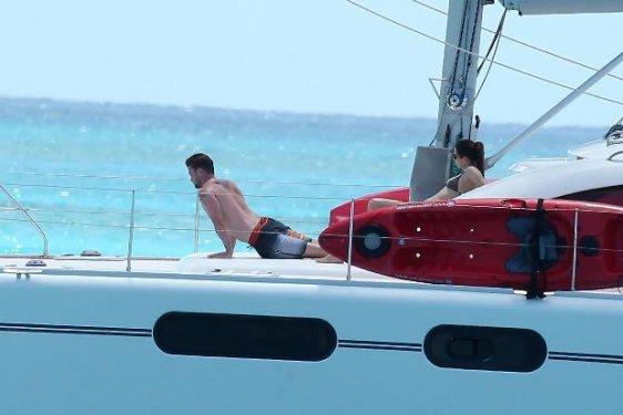 Justin Timberlake ve Jessica Biel tatilde