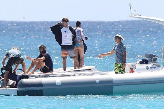 Justin Timberlake ve Jessica Biel tatilde