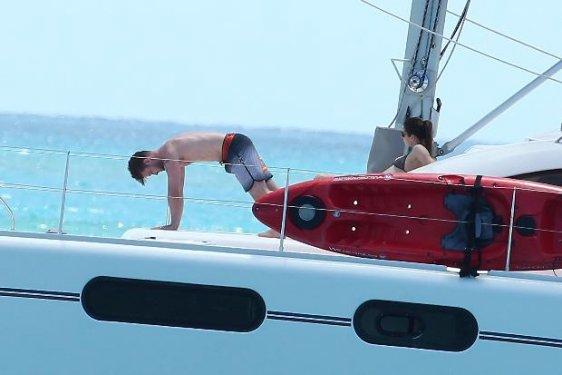 Justin Timberlake ve Jessica Biel tatilde